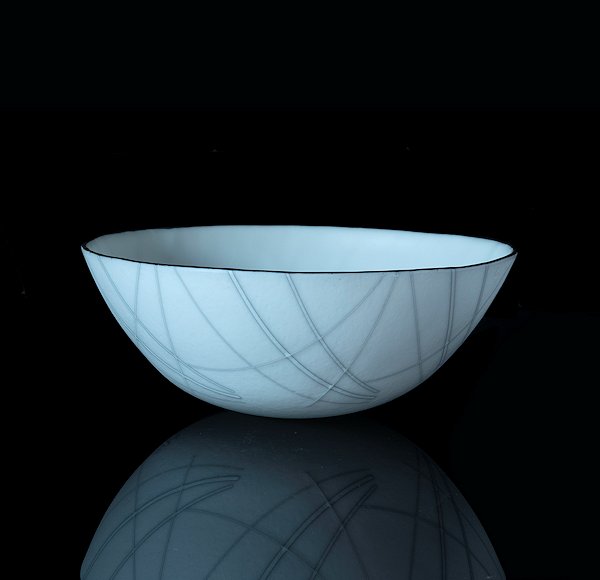 Image of art work “Innocent Bowl (blue)”