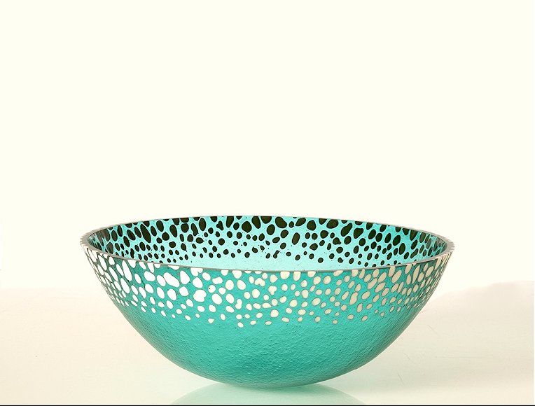 Image of art work “Green Pebble Bowl (BL2019-003)”