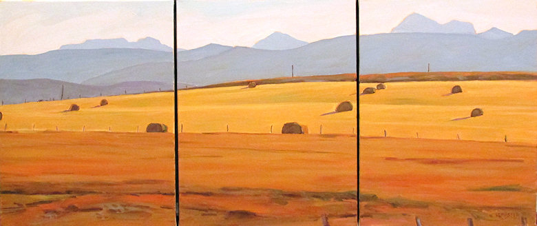 Image of art work “Late Afternoon (Triptych 3x)”
