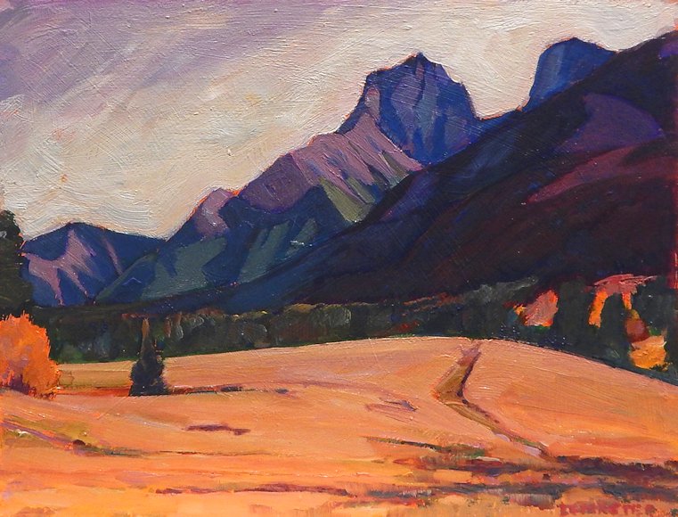 Image of art work “Three Sisters from Grassi Lakes”