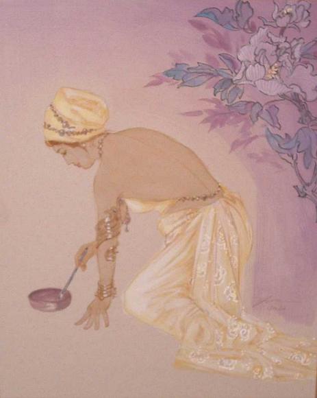 Image of art work &ldquo;White Peonies&rdquo;