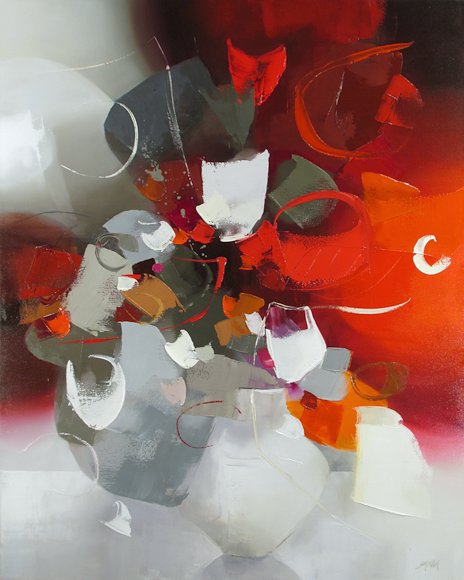 Image of art work “Blooming in Sunset”