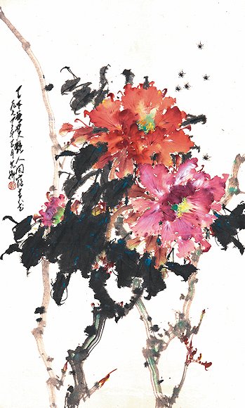 Image of art work “Double Tree Peony”