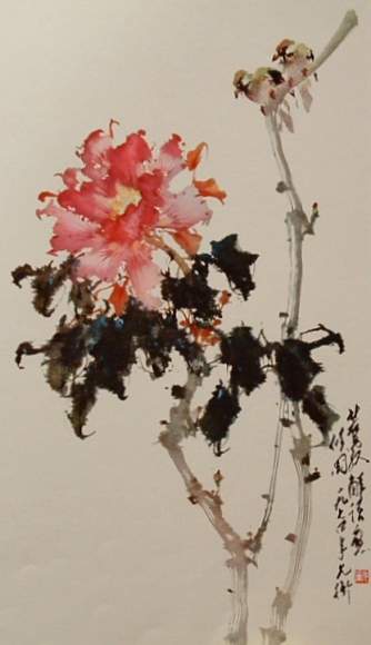 Image of art work “Tree Peony, Queen of all Flowers”