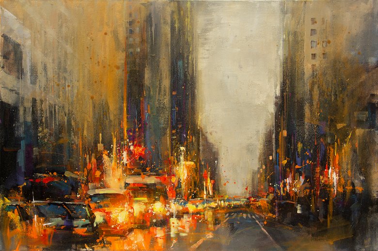 Image of art work “Afternoon Rush”