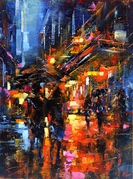 Image of art work “In the Rain”