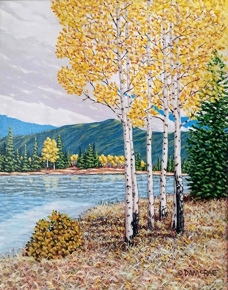 Image of art work “Autumn Aspens”