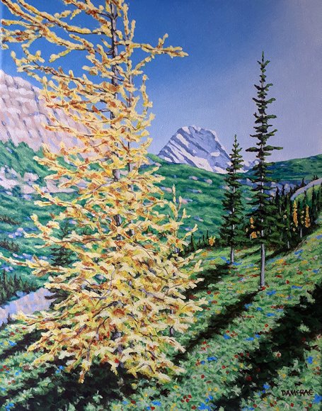 Image of art work “Brilliant Day in Burstall Pass”