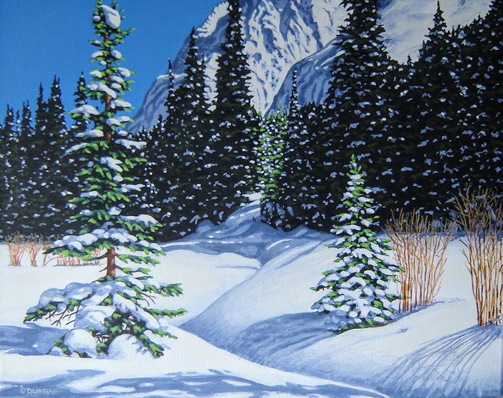 Image of art work “Clear and Crisp in Kananaskis”