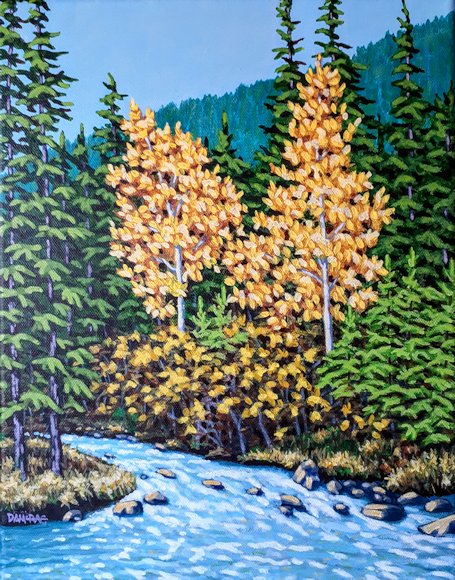 Image of art work “Conspicuous in Kananaskis”