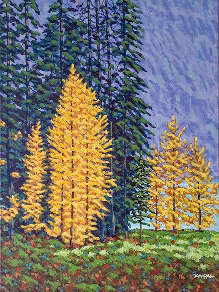 Image of art work &ldquo;Larch Season&rdquo;