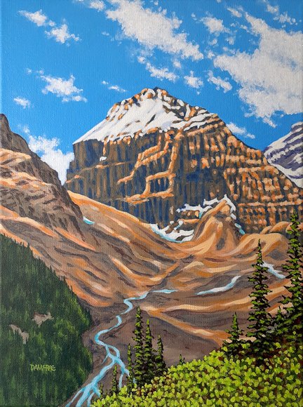 Image of art work “Mt. Lefroy and the Plain of Six Glaciers”