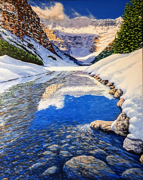 Image of art work “Radiant Morning at Lake Louise”