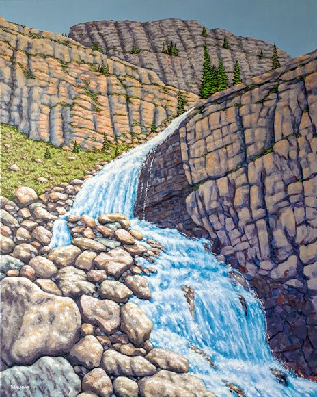 Image of art work “Victoria Falls, Lake O