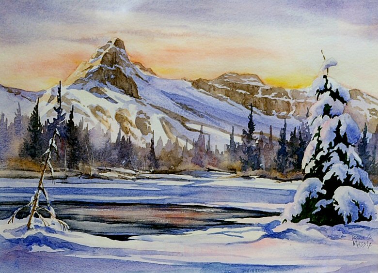 Image of art work “Sundown-Lake O