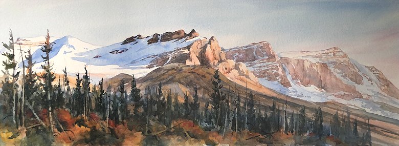 Image of art work “Mt. Athabasca”