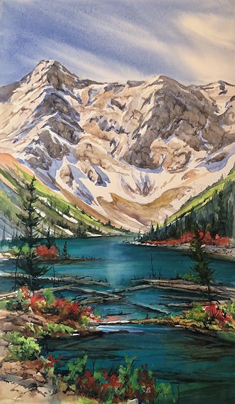 Image of art work “Rawson Lake”