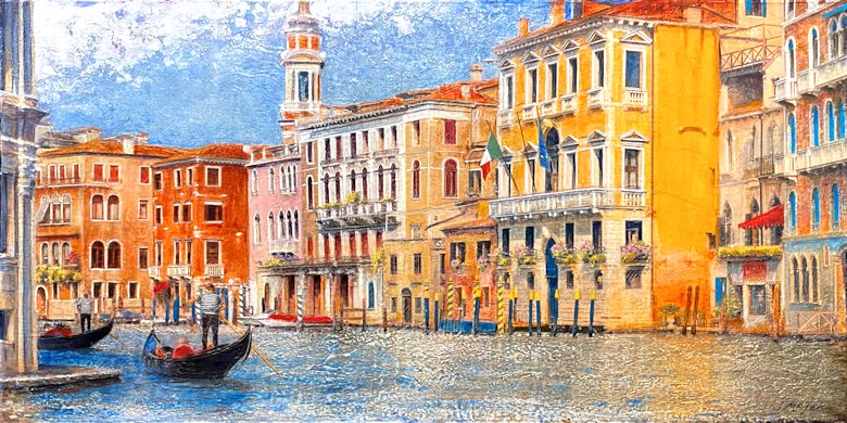 Image of art work “Blue Skies Venice”