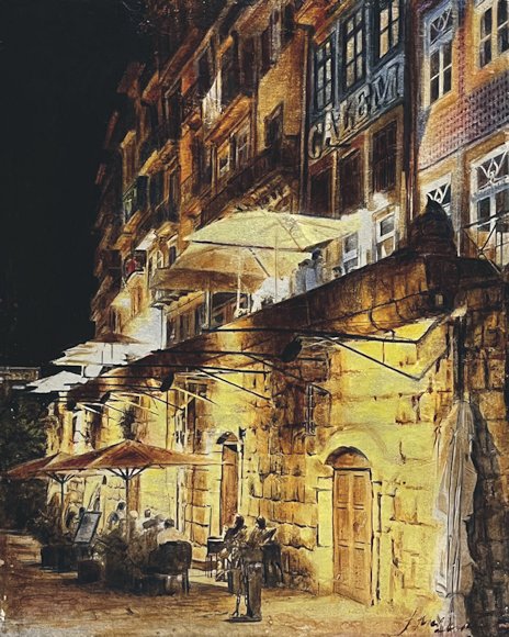 Image of art work “Night Lites, Porto”