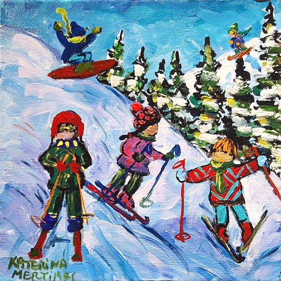 Image of art work “Another Ski Run”