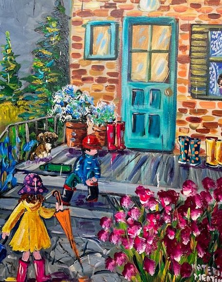 Image of art work “Galoshes at the Door”