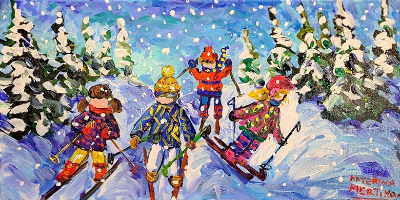 Image of art work “Large Snowflakes”