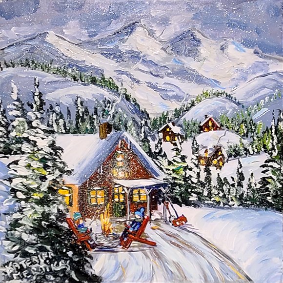 Image of art work “Near the Rockies”