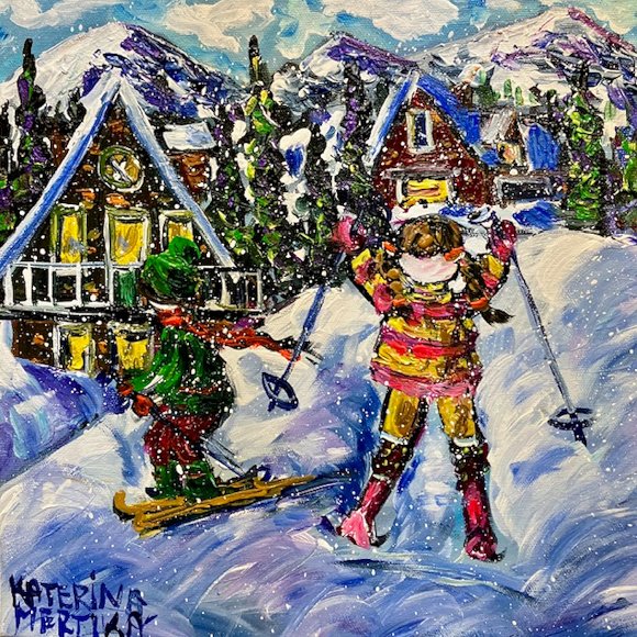 Image of art work “Racing to the Finish Line”