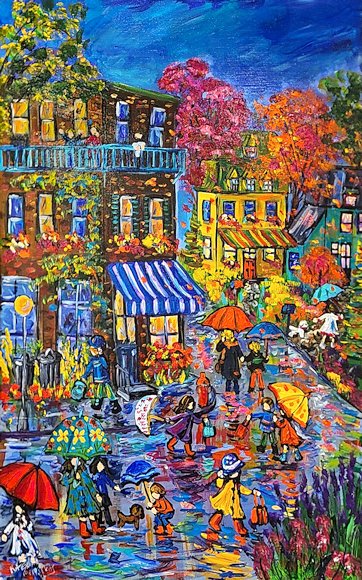 Image of art work “Shiny Streets”