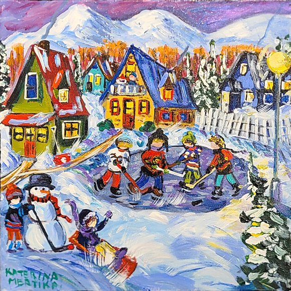 Image of art work “Winter Sports”
