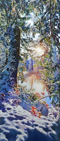 Image of art work “River Glow”