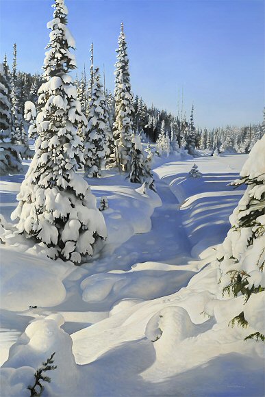 Image of art work “Winter Shadows”