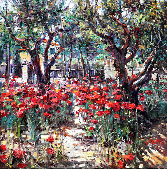 Image of art work “French Provence Poppies”