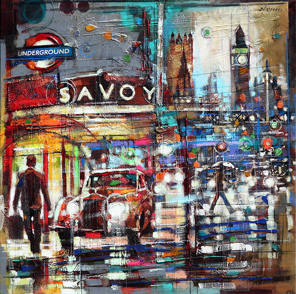 Image of art work “Rain at Savoy”