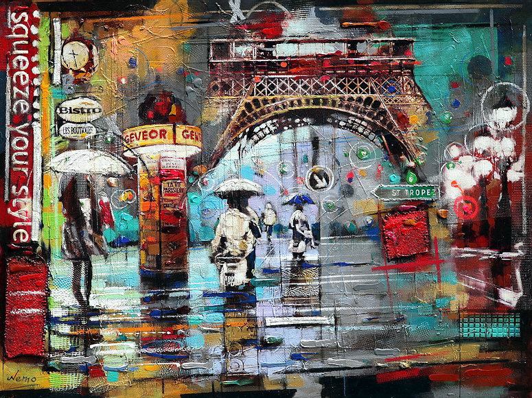 Image of art work “Rainy May in Paris”