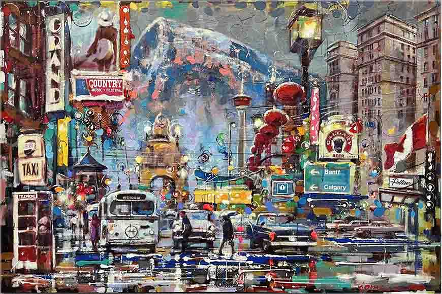 Image of art work “To Banff”