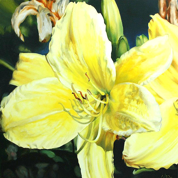 Image of art work “Day Lily in Yellow”