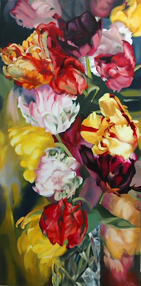 Image of art work “The Beauty of Tulips”