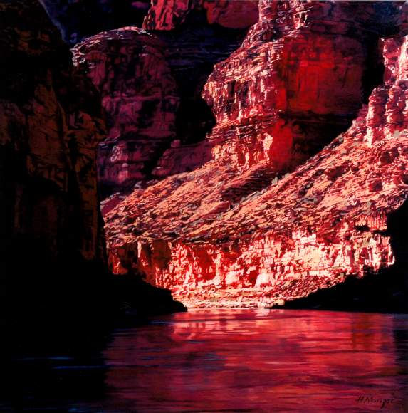 Image of art work “The Labrynth, Grand Canyon”