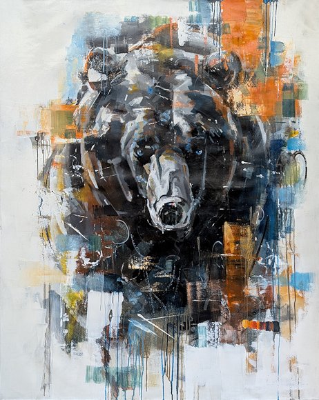 Image of art work “Black Bear”