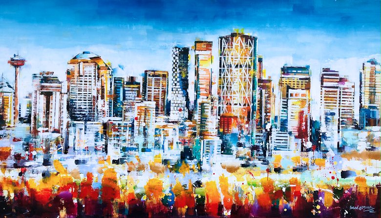 Image of art work “Calgary Colours”