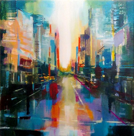 Image of art work “Cityscape I”