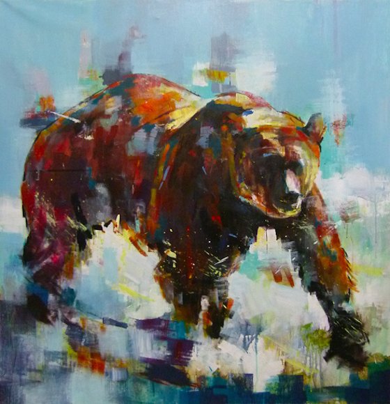 Image of art work “Grizzly From Jasper II”