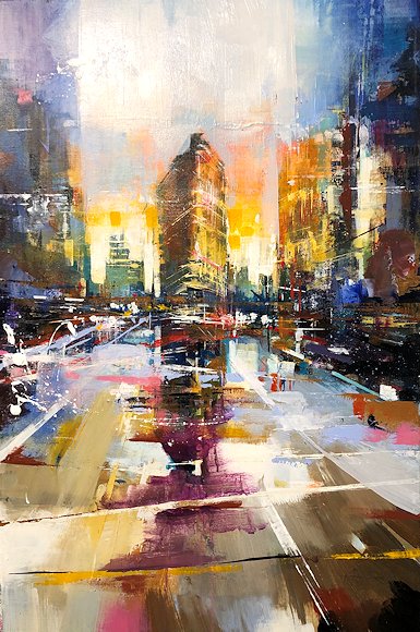 Image of art work “The Flatiron NYC”