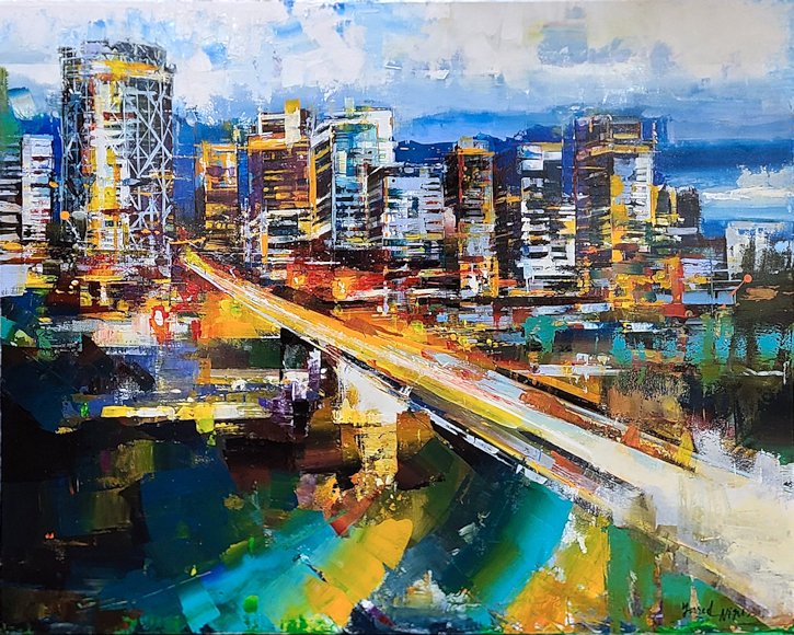 Image of art work “To the Heart of the City”