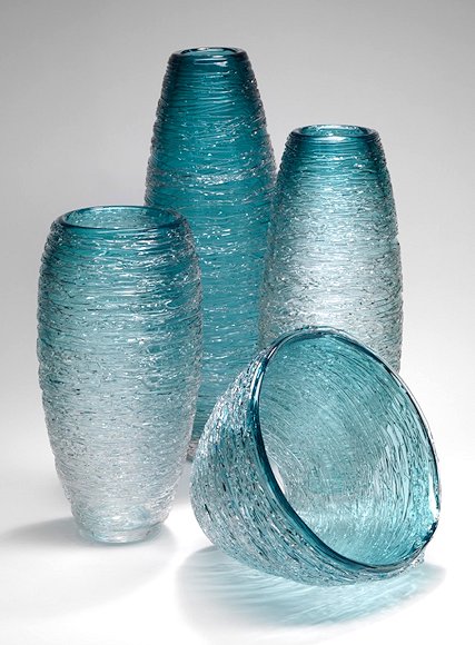 Image of art work “Gossamer Series Vases”