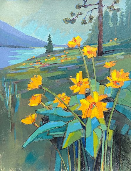 Image of art work “Okanagan Bloom”