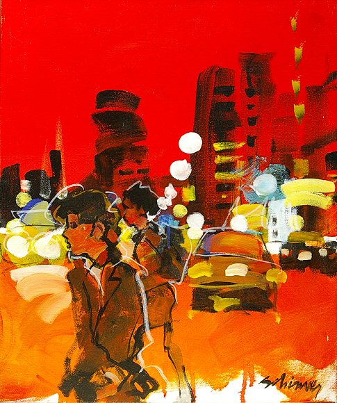 Image of art work &ldquo;Montreal en Rouge&rdquo;