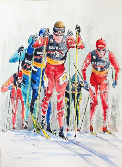 Image of art work “Canmore Sprint Chase”