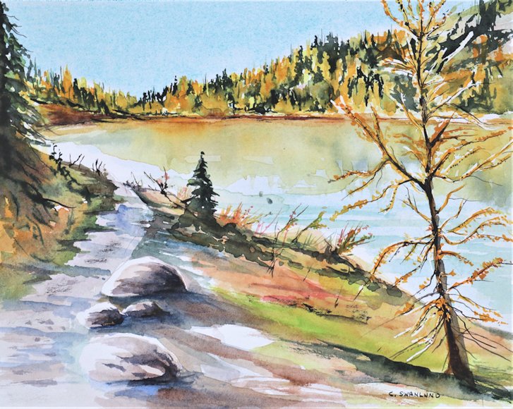 Image of art work “Lakeside Trail”